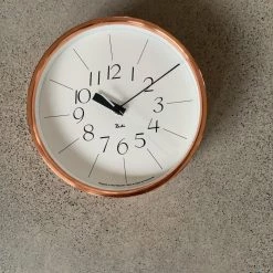 Riki Watanabe Home Decor Riki Copper Clock