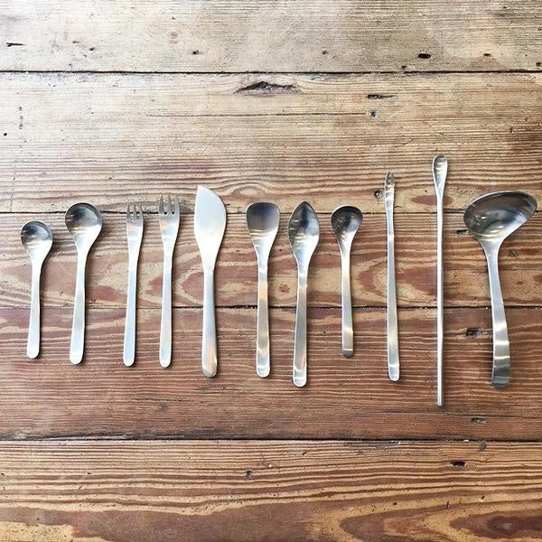 Sori Yanagi Stainless Steel Cake Fork