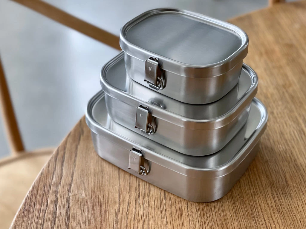 Kobo Aizawa Stainless Steel Bento Box