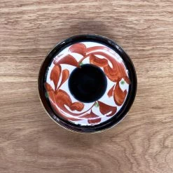 Medium Plate(16cm-23cm) Arita Plate Medim Gosu-zome Red