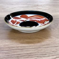 Medium Plate(16cm-23cm) Arita Plate Medim Gosu-zome Red