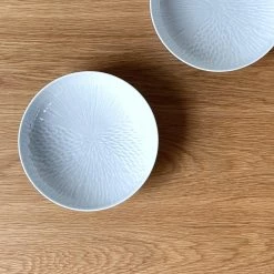 Hakusan Porcelain Collage Bowl Grey Large Medium Plate(16cm-23cm)