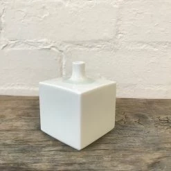 Hakusan Porcelain Home Decor Square Vase