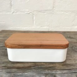 Table Accessories Noda Horo: Enamel Butter Case