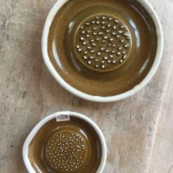 MUJUN Motoshige Ceramic Japanese Grater Suri Plate