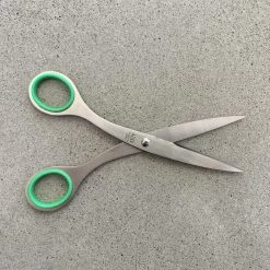 Allex Scissors 165mm Left Handed Green Stationery