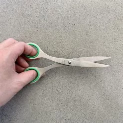 Allex Scissors 165mm Left Handed Green Stationery