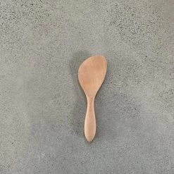 Miyajima Kougei Miyajima Wooden Shamoji Rice Scoop (Curve)