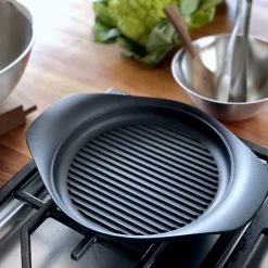 Sori Yanagi Nambu Tekki Grill Pan Japanese Cast Iron Pan 22cm