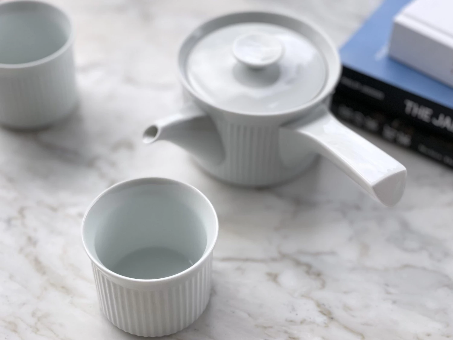 CIBI CIBI Gift Set Yoshizubori Tea Set (3pcs) White