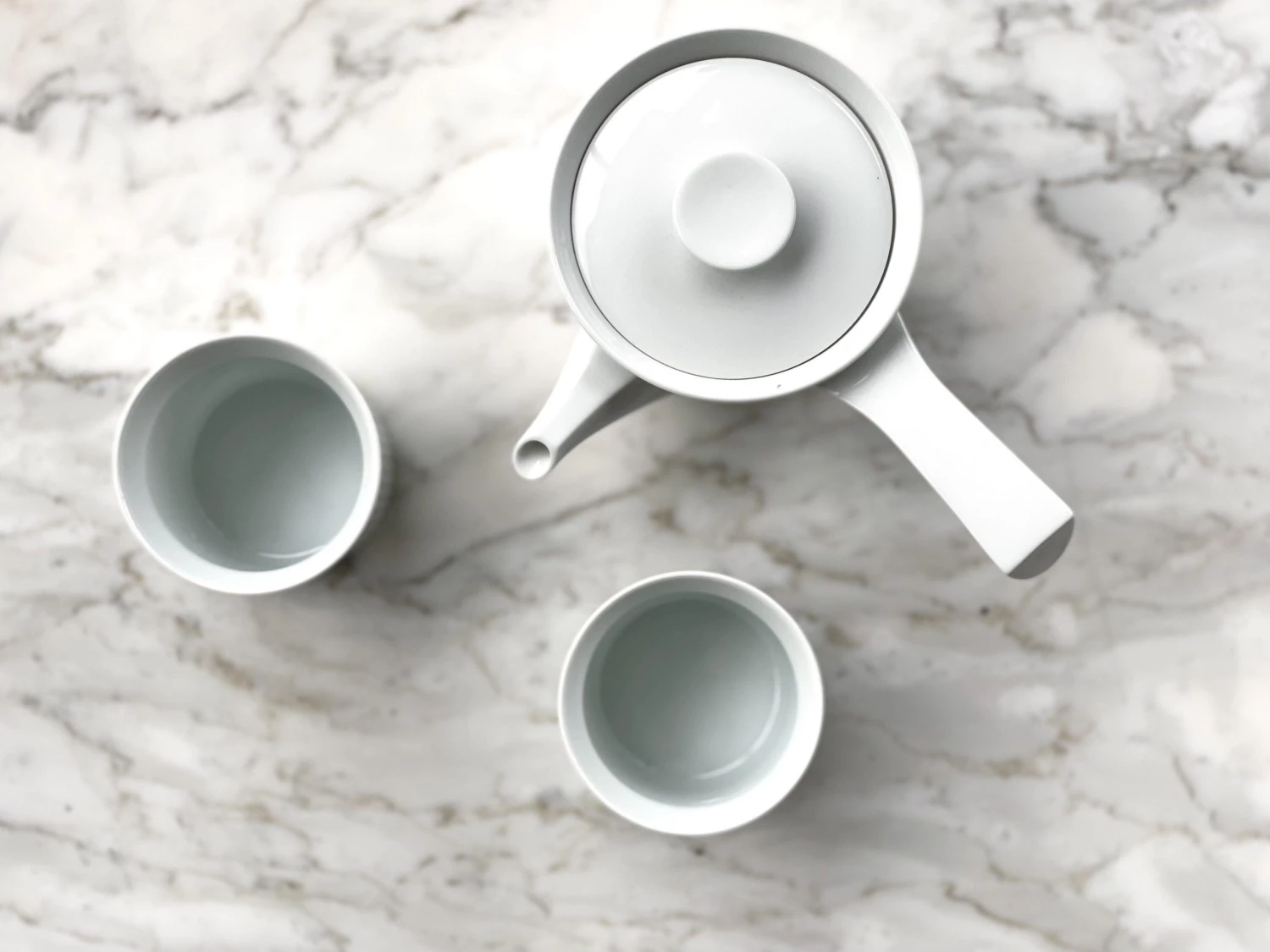 CIBI CIBI Gift Set Yoshizubori Tea Set (3pcs) White