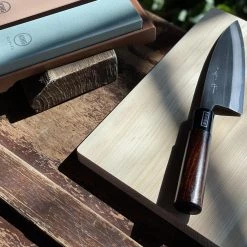 MUJUN Japanese Deba Knife 120mm Cleaver Knife ( S55-J ) Kitchen