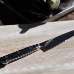 Kobo Aizawa Japanese Kitchen Knife Rose Black Handle