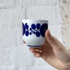 Hakusan Porcelain Blossom Japanese Tea Cup Tea & Coffee