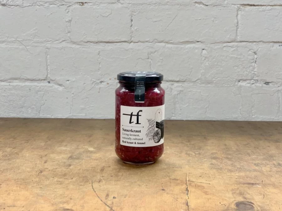 CIBI Grocery -PICKUP - The Fermentary Sauerkraut Red Kraut & Fennel 500g