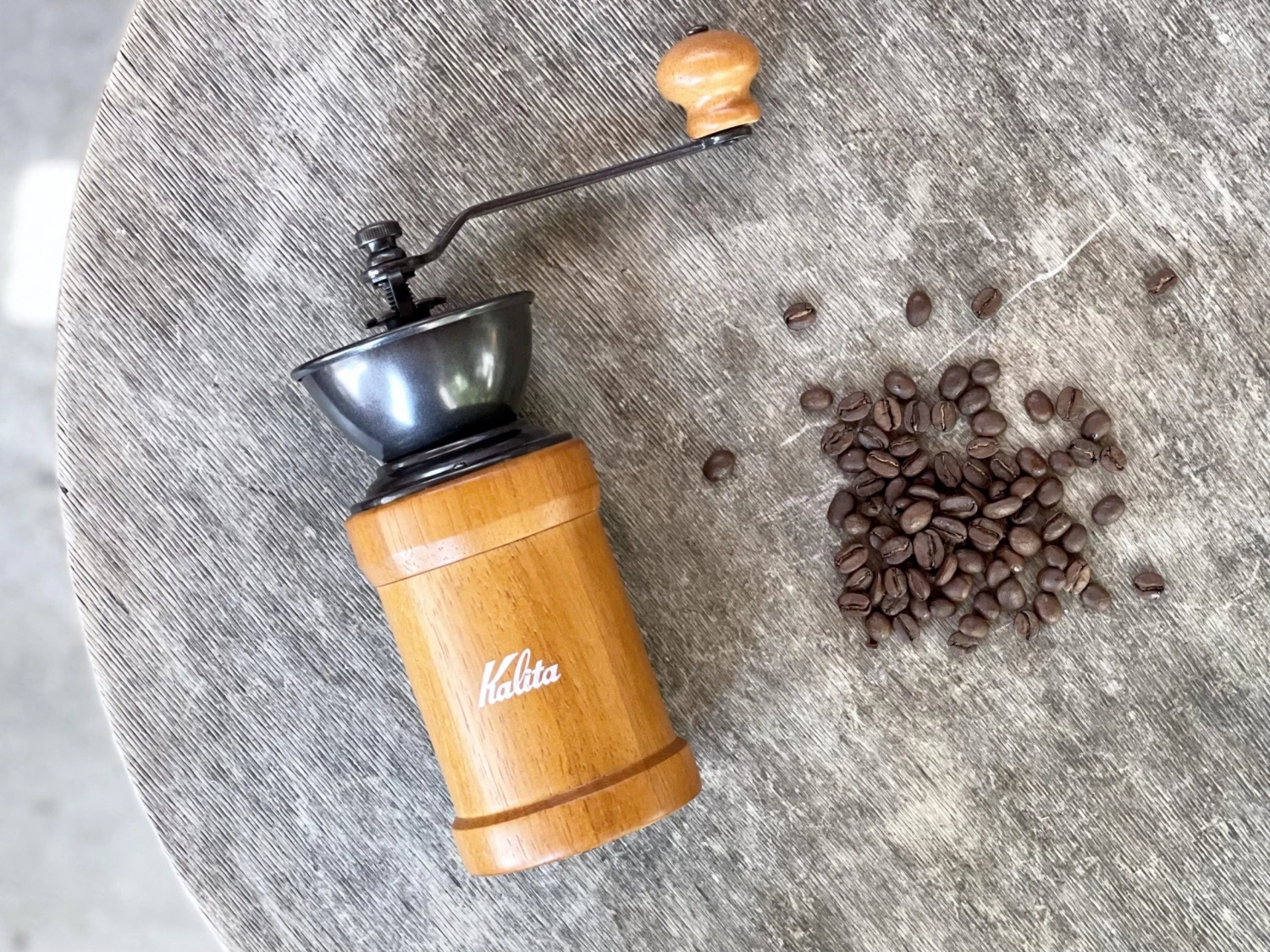 COFFEE GOODS KALITA Coffee Mill KH-90 Brown