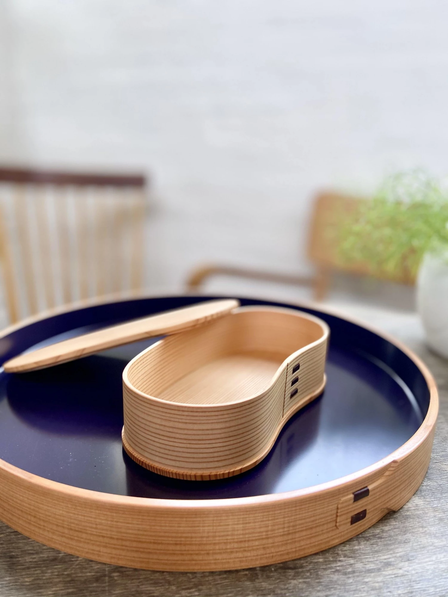 Odate Kougei Sha Magewappa Wooden Bento Box - Hango 1 Layer