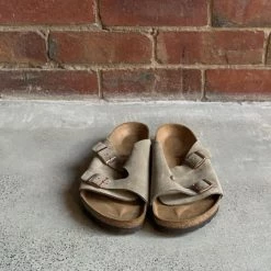 Birkenstock Zurich Taupe Beige/suede Size 43 Fashion