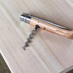 Kitchen Opinel Corkscrew Knife With 10cm Blade