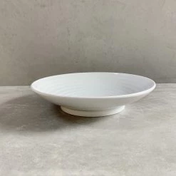 Hakusan Porcelain Kanna Bori Plate Large Tochiri-Whirlpool Pattern Dining & Tableware