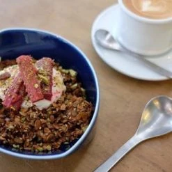 Hakusan Porcelain Leaves Plate Set (4pcs) Blue Dining & Tableware