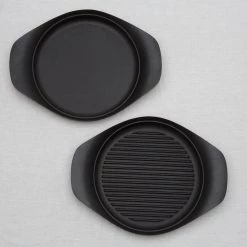 Sori Yanagi Nambu Tekki Grill Pan Japanese Cast Iron Pan 22cm