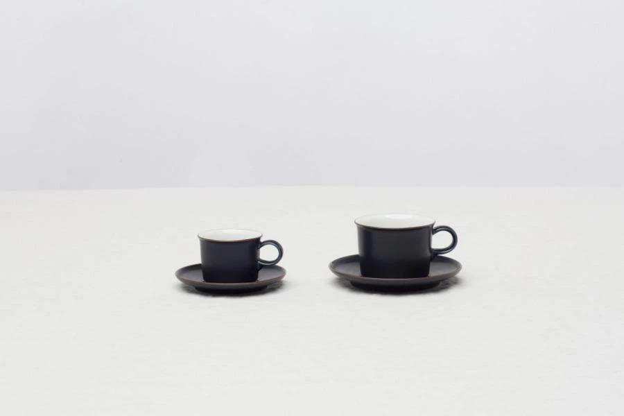 Hakusan Porcelain Dining & Tableware Navy Coffee Cup And Saucer