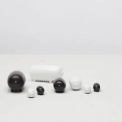 Hakusan Porcelain Ornament Pig Black