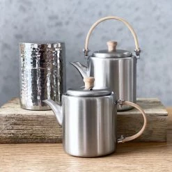 Kobo Aizawa SS Tea Pot W/Top Handle Tea & Coffee