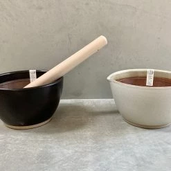 MUJUN Suri Bowl (L) Motoshige Mortar And Pestle