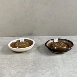 MUJUN Motoshige Ceramic Japanese Grater Suri Plate