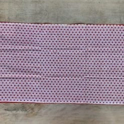 Kamawanu Tenugui - Hemp Leaves Red "Asa-no-ha"