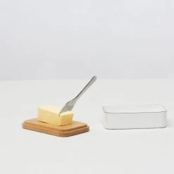 Table Accessories Noda Horo: Enamel Butter Case