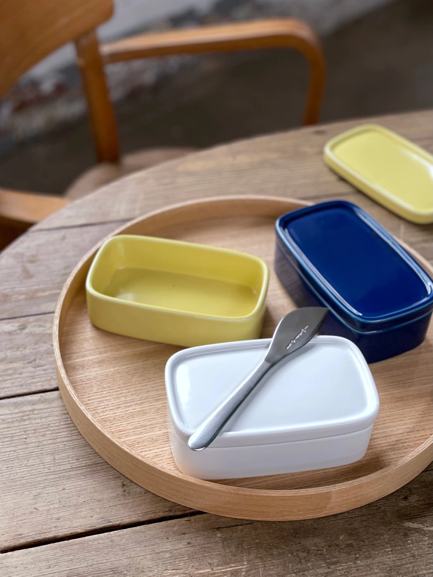 Hakusan Porcelain Hakusan Buttercase Dining & Tableware