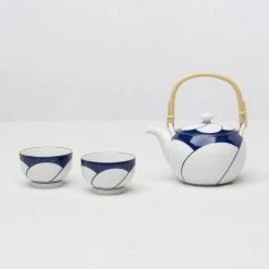 Hakusan Porcelain Tea & Coffee Japanese Plum Teapot