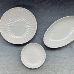 U-products Dining & Tableware Kasumi Whiteblue Plate