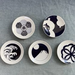 Kihara Komon Small Plate Japanese Patterns
