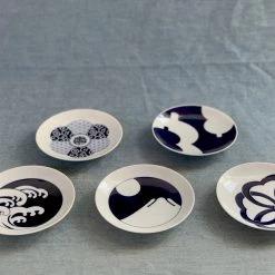Kihara Komon Small Plate Japanese Patterns