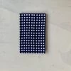 Kamawanu Tenugui - Dot White In Navy "Mame-shibori"