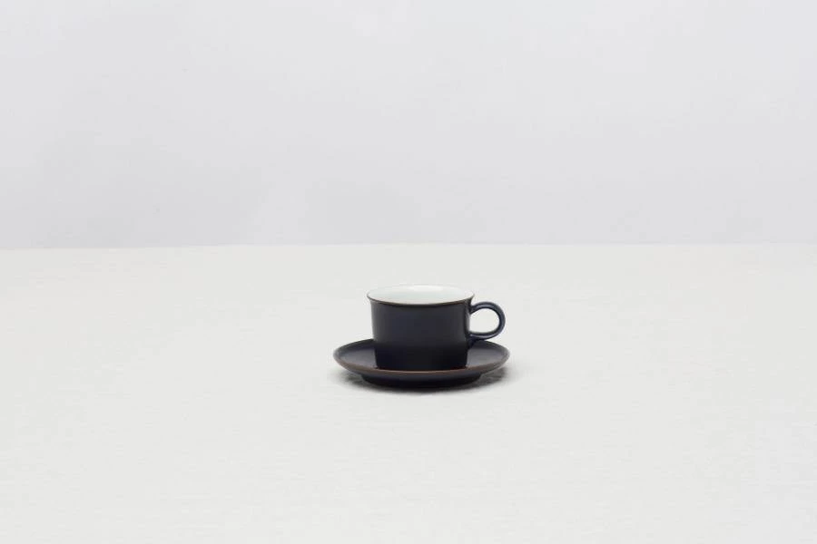 Hakusan Porcelain Dining & Tableware Navy Coffee Cup And Saucer