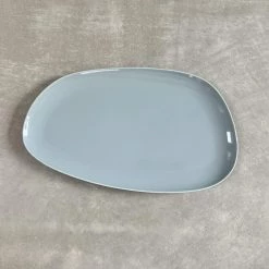 Hakusan Porcelain Dining & Tableware Petra Long Platter (L) Navy Or Grey