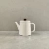 Noda Horo Pottle White - Enamel Kettle