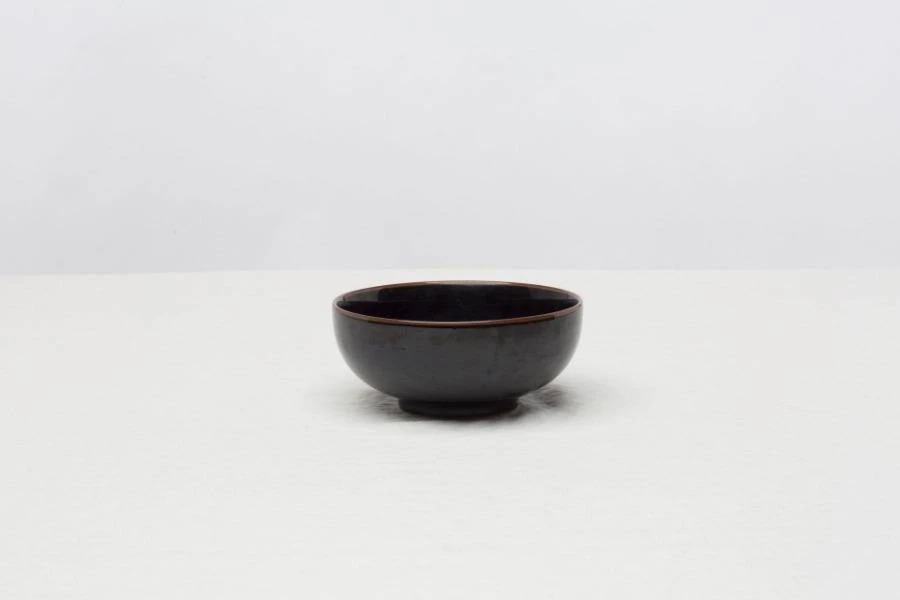 Hakusan Porcelain Ramen Bowl Black Dining & Tableware