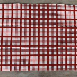 Kamawanu Tenugui - Red Check