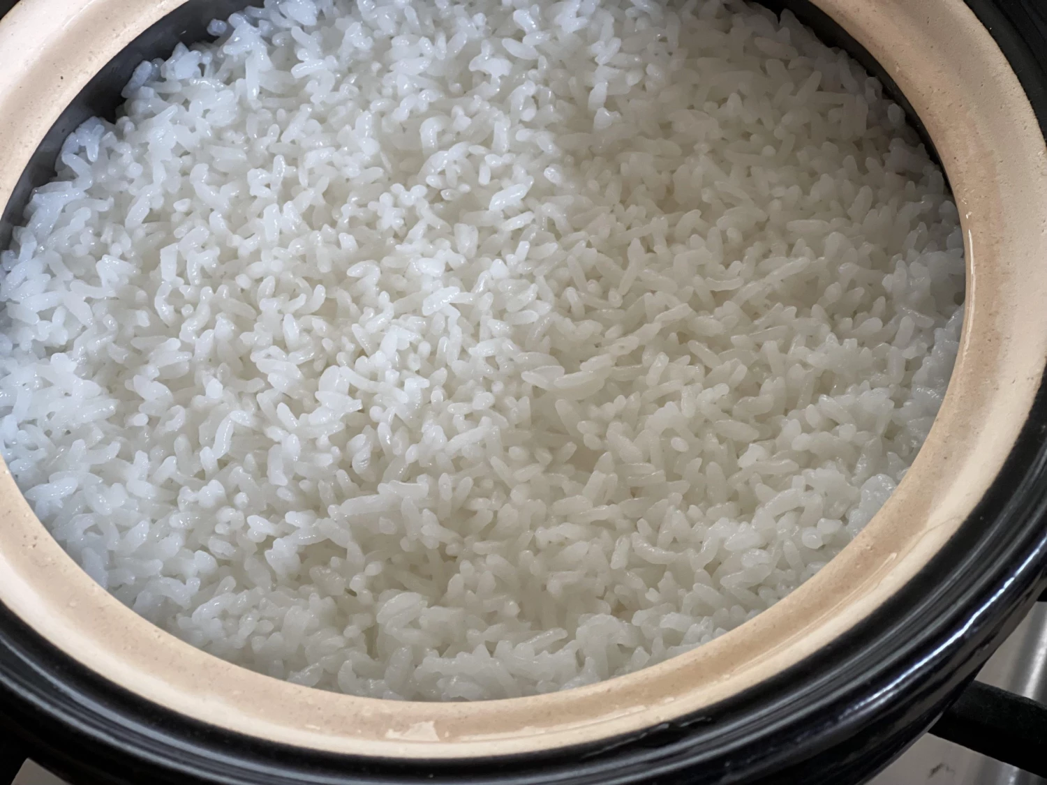 Nagatanien Igamono Kamado-san Rice Cooker Donabe Black (3cups)