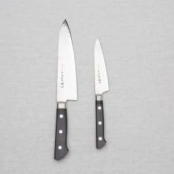 Kobo Aizawa Japanese Kitchen Knife Rose Black Handle