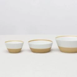 Hakusan Porcelain Dining & Tableware Sabi Sen Suji Bowl