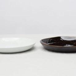 Hakusan Porcelain Shell Flower Platter
