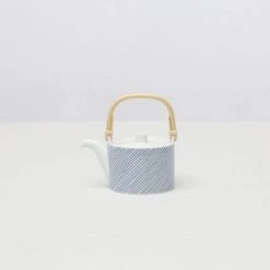 Hakusan Porcelain Stripes Tea Pot