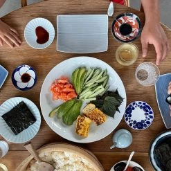 CIBI Japanese Artisan Sushi Rice Container With Lid 27cm -Sushi-oke-